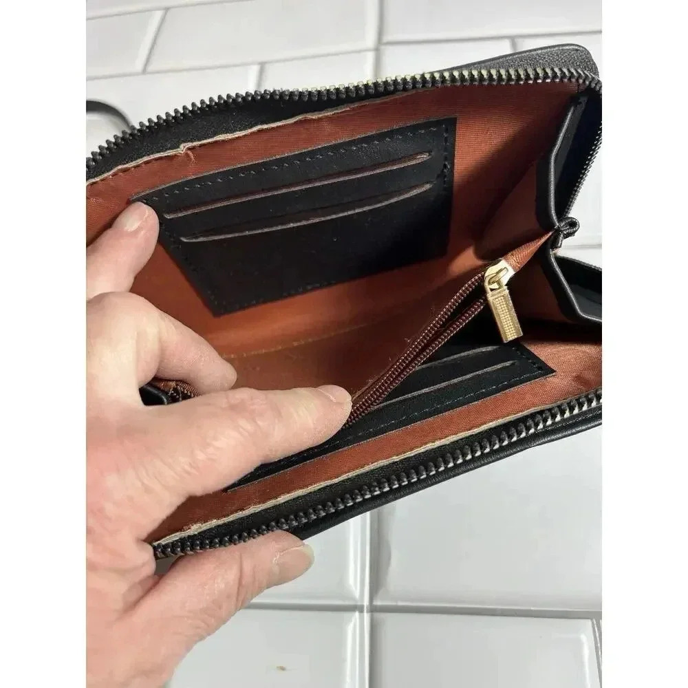 FOREVER LOVELY DESIGN FOR MADLEY BLACK CROSSBODY BAG PHONE POCKET - Picture 4 of 10